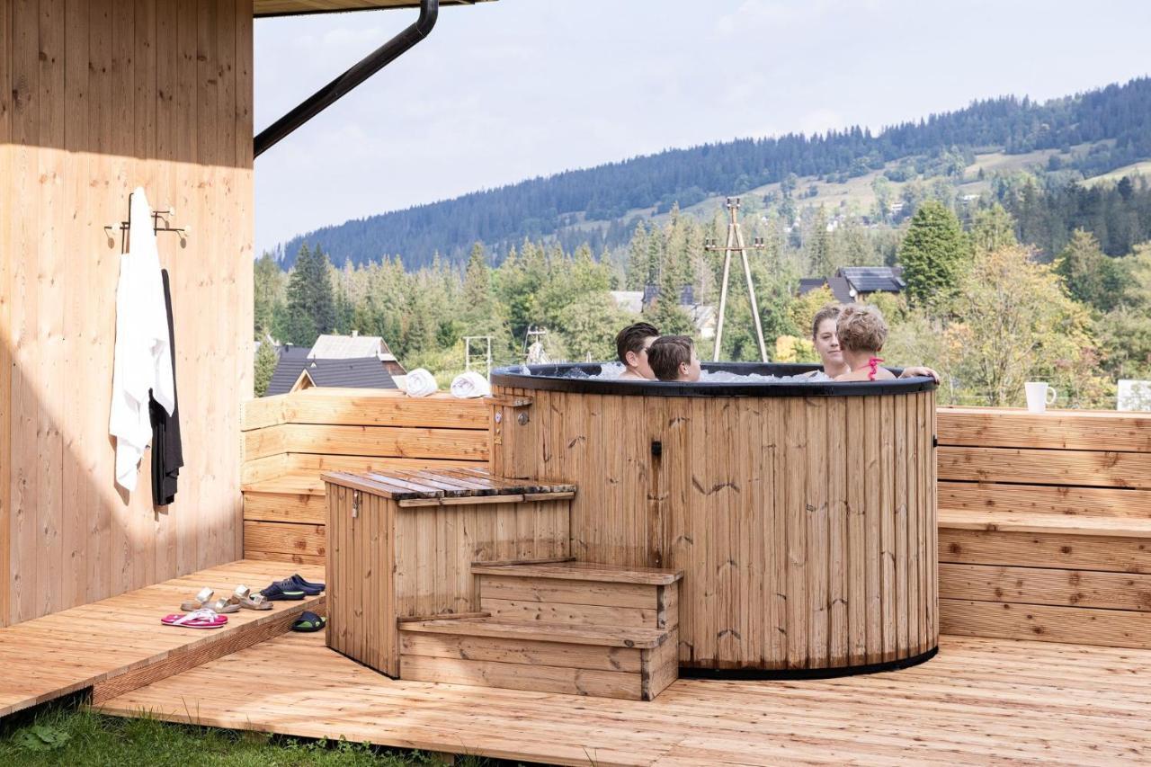 Domki Fox House Z Jacuzzi Elektrycznym Na Wylacznosc Kościelisko Exterior foto